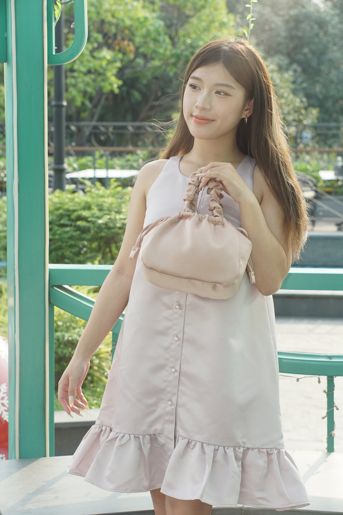 Lụa Mơ silk handbag
