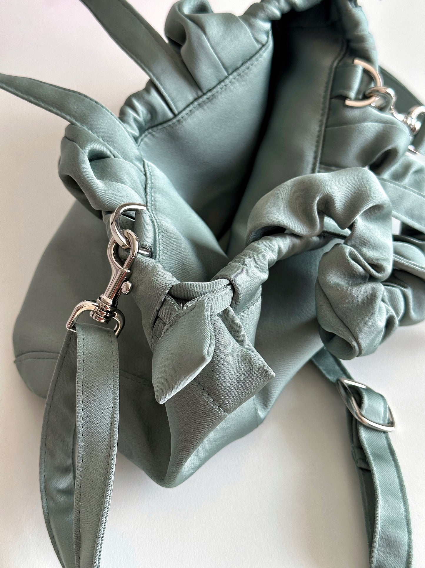 Lụa Mơ silk handbag