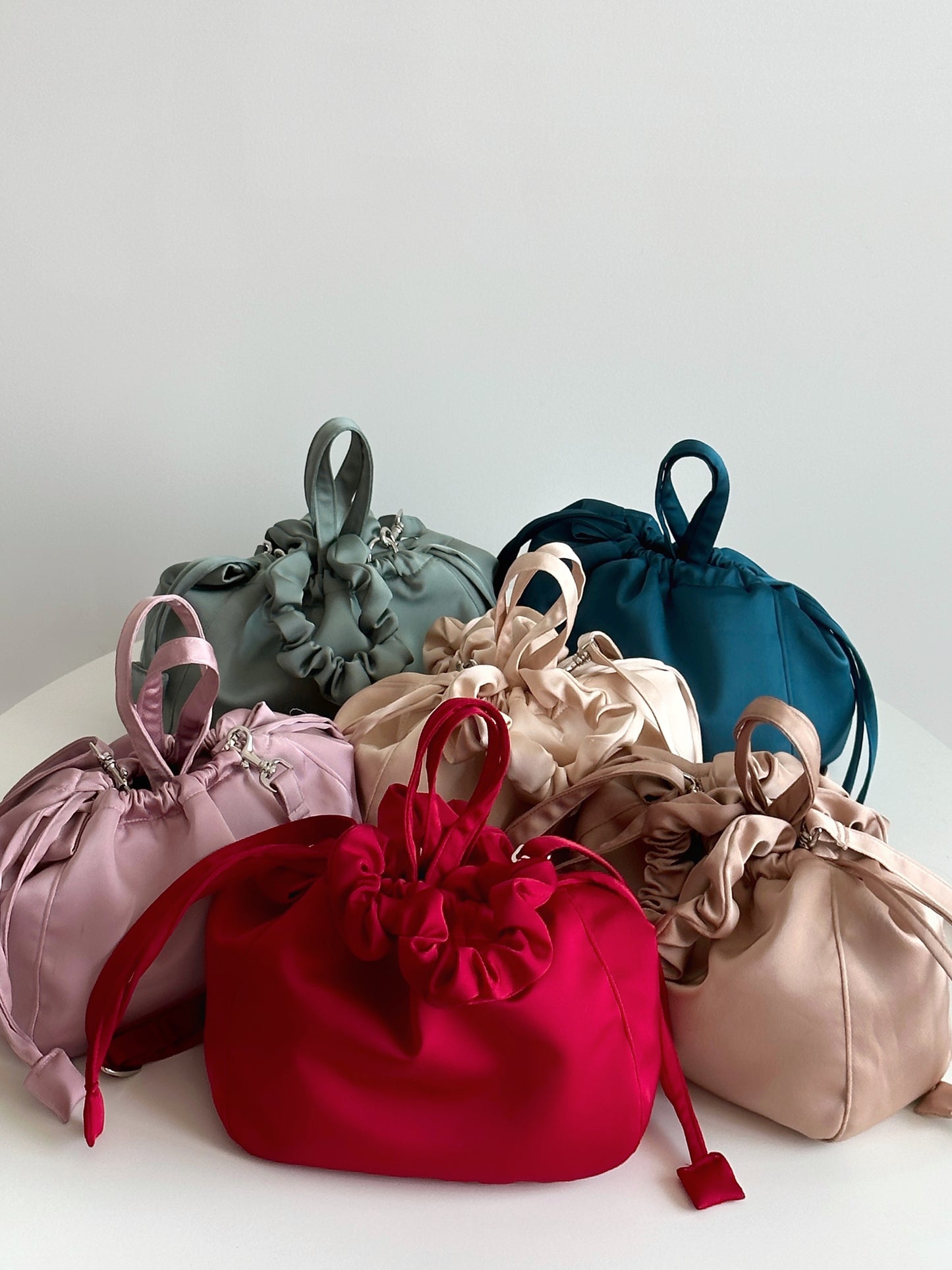 Lụa Mơ silk handbag